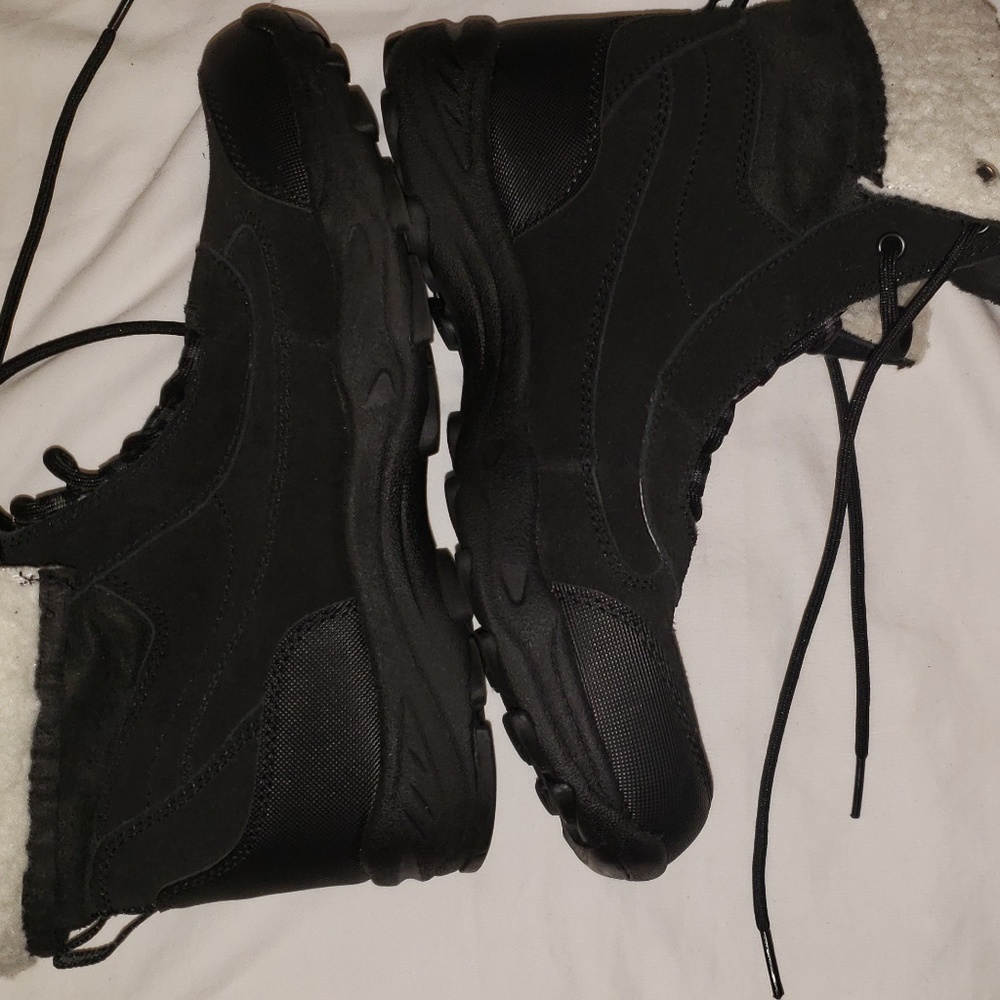 Black boots